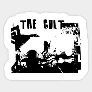 the cult live on saburay Sticker
